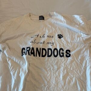 Vintage ask me about my granddogs T shirt